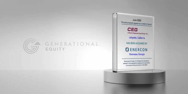 Critical Engineering Group Acquired By Enercon Services
