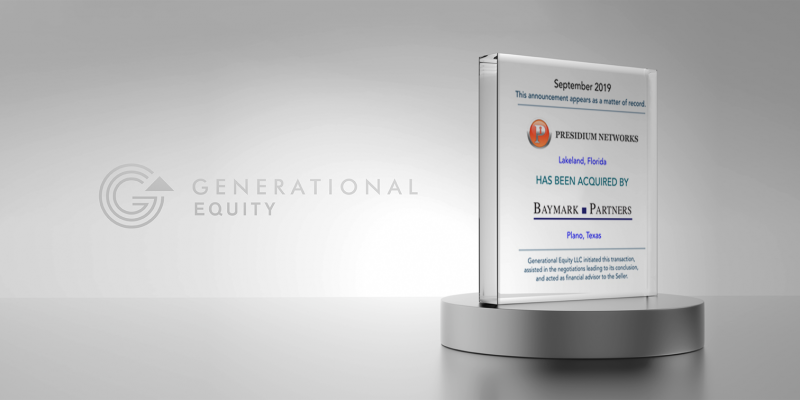 Presidium Network Services Acquired By Baymark Partners