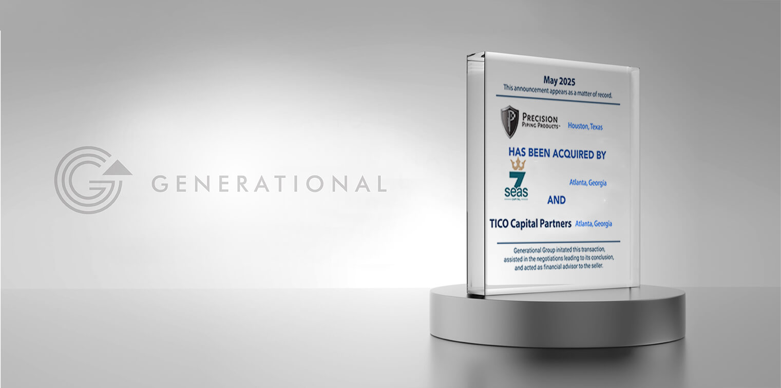 Precision Piping Products, LLC Acquired by 7 Seas Capital and Tico Capital Partners