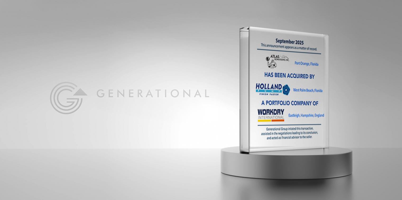 Atlas Dewatering, Inc. Acquired by Holland Pump, a Portfolio Company of Workdry International
