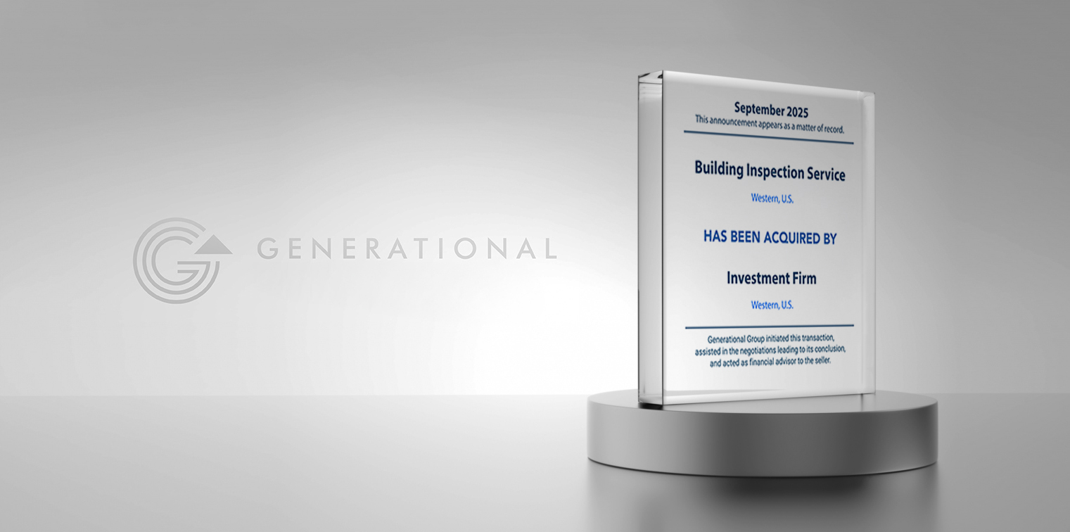 Building Inspection Service Acquired by an Investment Firm