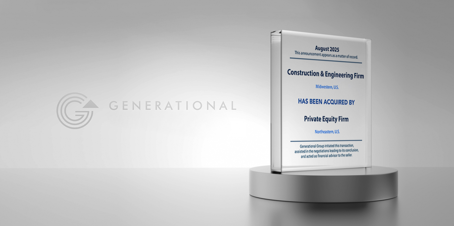 Construction & Engineering Firm Acquired by a Private Equity Firm