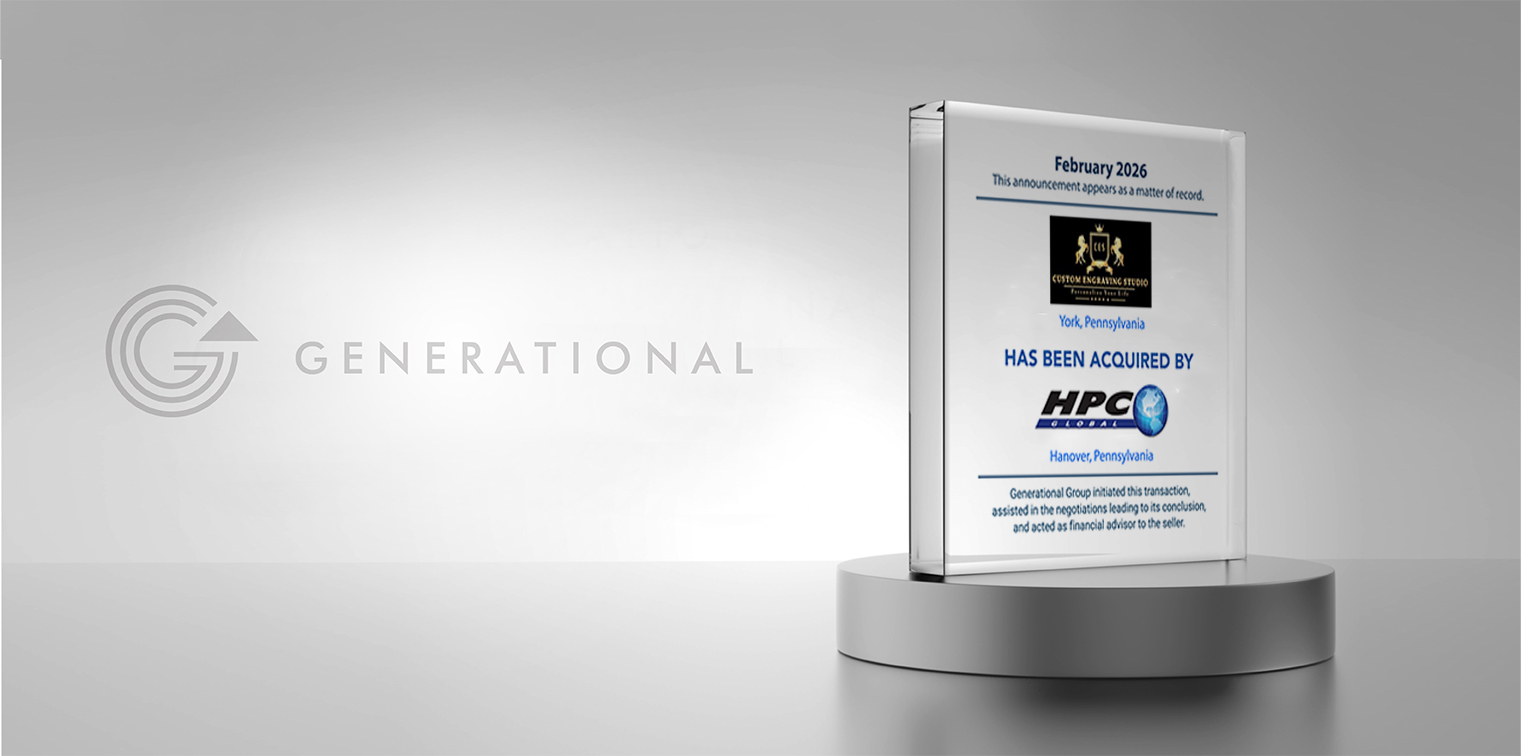 Custom Engraving Studio Acquired by Ownership Group of HPC Global