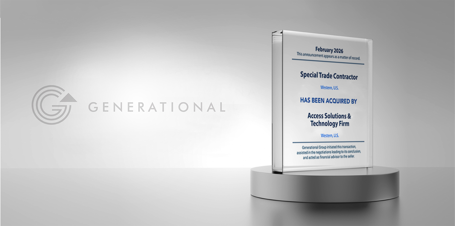 Specialty Trade Contractor Acquired by an Access Solutions and Technology Firm